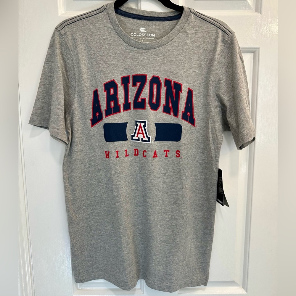 Arizona Wildcats Short Sleeve Tee Shirt, UA, U of A, Beardown. NWT
